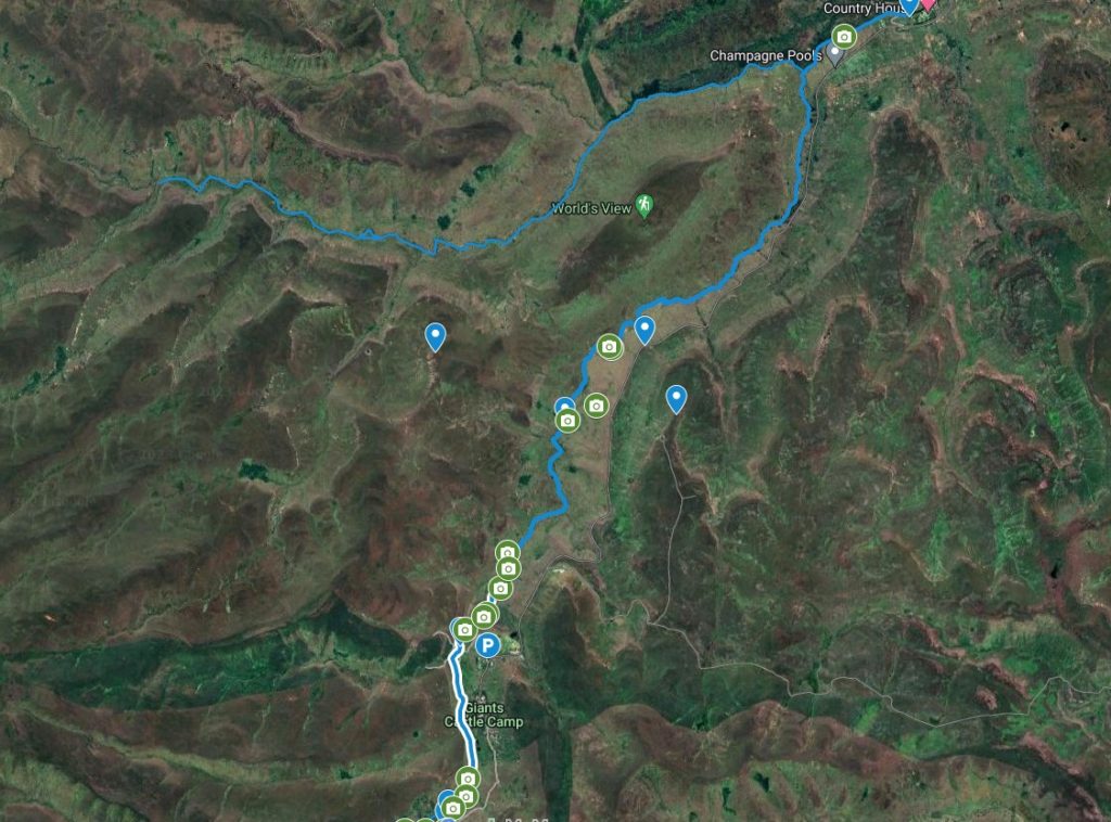Bushmans River map