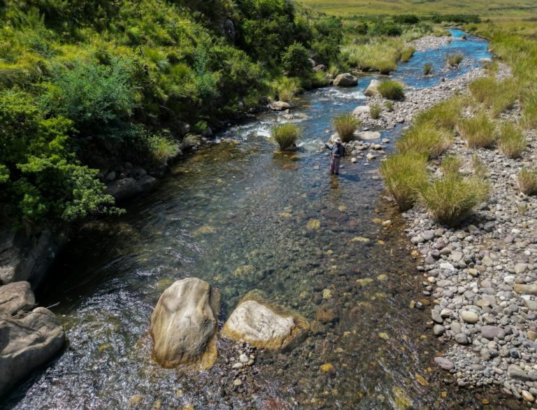 A Drakensberg Trout river