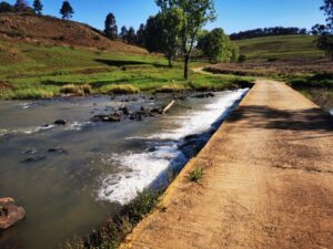 The Mooi River at the farm known as The Bend