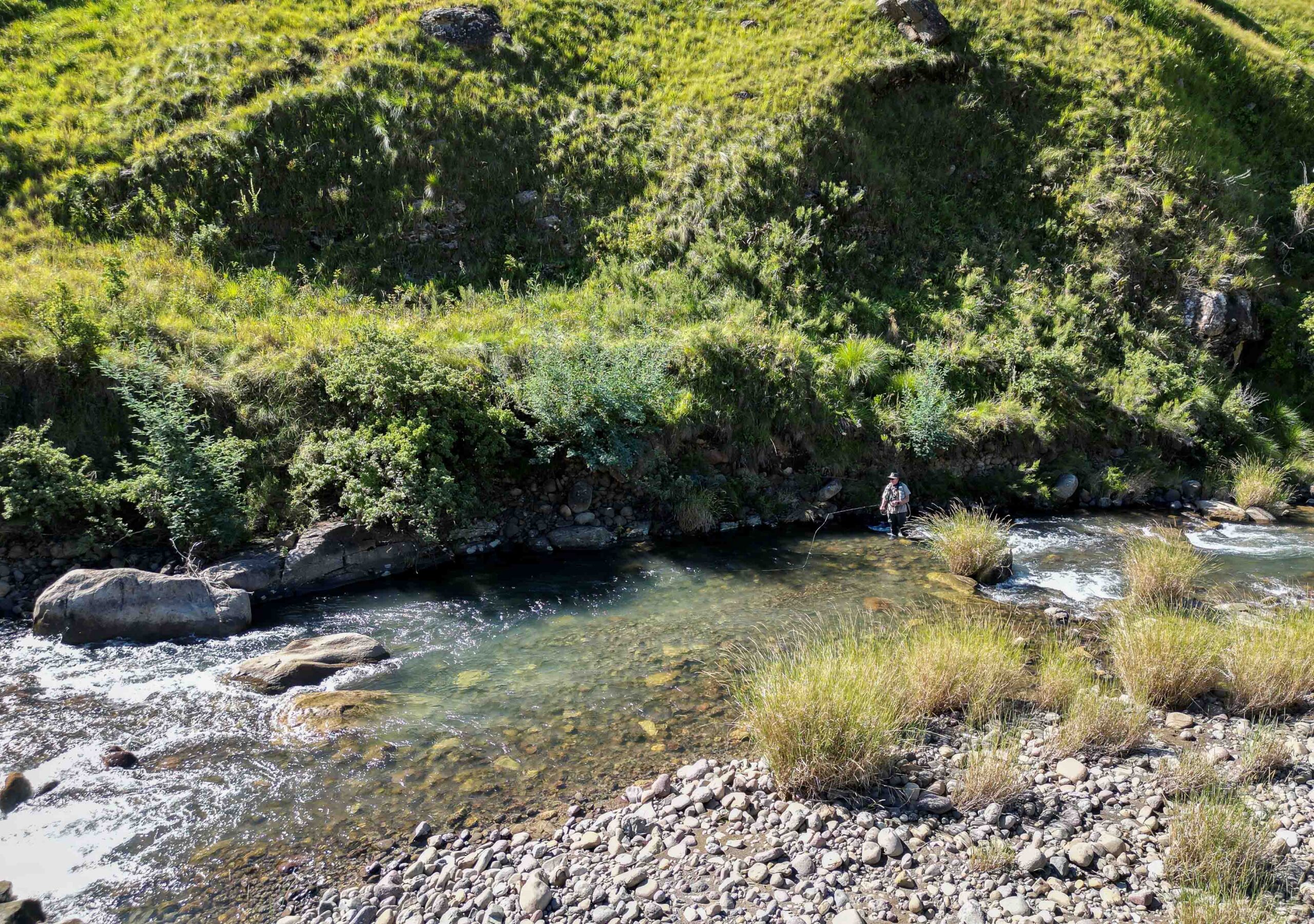 the uMkhomazi river at Vergelegen