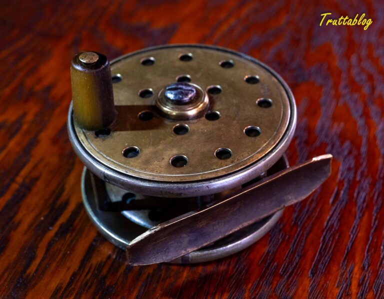 The vintage Reuben Heaton fly reel circa 1881